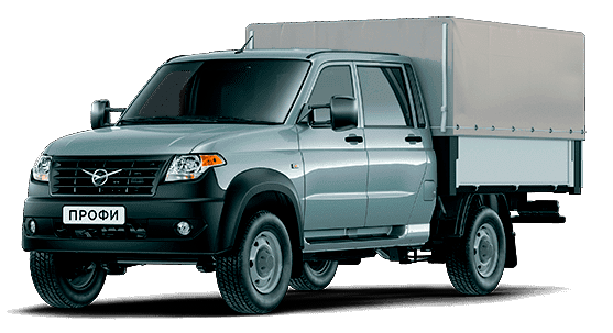 Превью UAZ Профи Двухрядная кабина