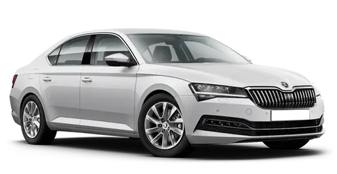 SKODA Superb Белый металлик Moon white