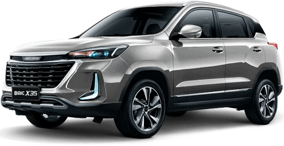 BAIC X35 Серебристый металлик